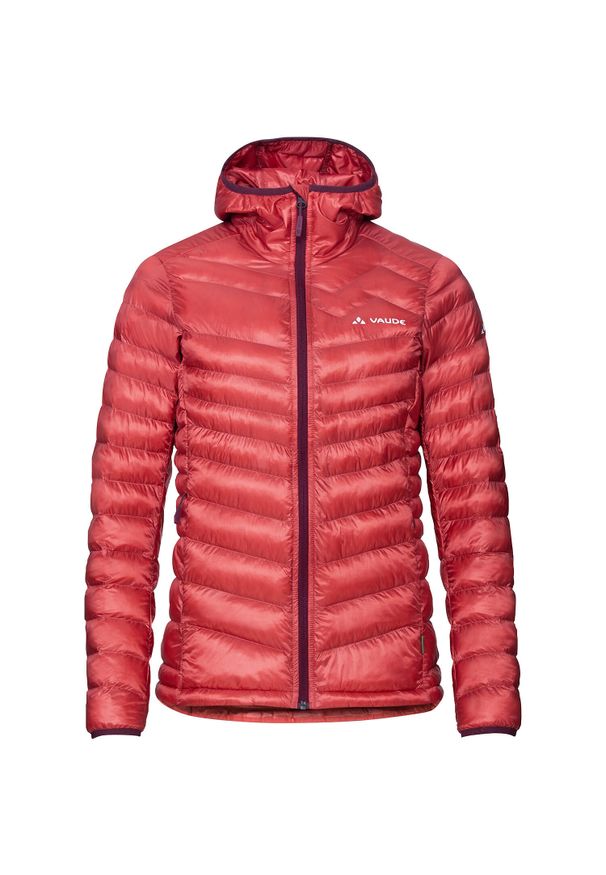 Vaude - Damska kurtka z kapturem VAUDE Batura. Typ kołnierza: kaptur. Kolor: wielokolorowy, czarny, brązowy. Materiał: puch. Sport: turystyka piesza