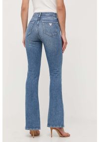 Guess jeansy damskie high waist. Stan: podwyższony. Kolor: niebieski #4