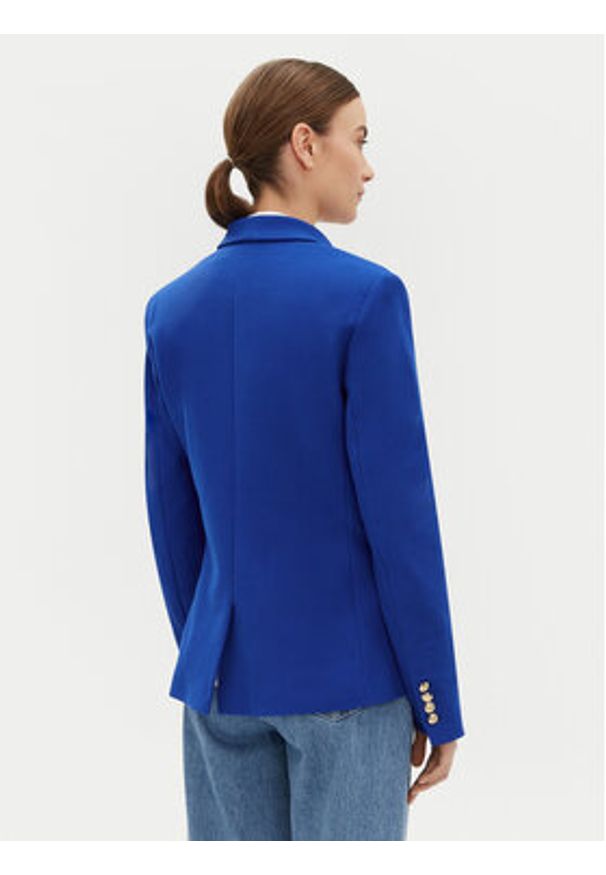 Lauren Ralph Lauren - LAUREN RALPH LAUREN Marynarka 200797305019 Niebieski Slim Fit. Kolor: niebieski. Materiał: bawełna