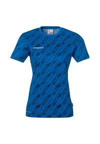 UHLSPORT - Koszulka damska Uhlsport Progressive 28. Kolor: czarny, niebieski, biały, wielokolorowy. Sport: piłka nożna #1