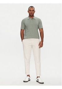 Selected Homme Polo Paul 16096767 Zielony Regular Fit. Typ kołnierza: polo. Kolor: zielony. Materiał: bawełna #4