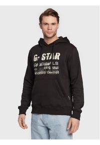 G-Star RAW - G-Star Raw Bluza Multi Layer Originals D22232-A971-6484 Czarny Regular Fit. Kolor: czarny. Materiał: bawełna