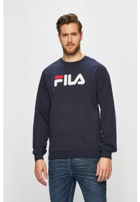 Fila - Bluza. Okazja: na co dzień. Typ kołnierza: bez kaptura. Kolor: niebieski. Materiał: bawełna, poliester, materiał, dzianina. Wzór: nadruk. Styl: casual #7