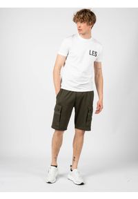 Les Hommes T-shirt | LF224300-0700-1009 | Grafic Print | Mężczyzna | Biały. Okazja: na co dzień. Kolor: biały. Materiał: bawełna. Wzór: nadruk. Styl: casual #6
