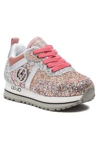 Liu Jo Sneakersy Maxi Wonder 709 4A4305 TX007 Srebrny. Kolor: srebrny #4