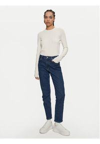 Calvin Klein Sweter K20K207681 Écru Regular Fit. Materiał: wiskoza #5