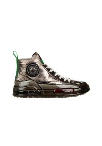 Trampki John Doubare CC2828 Silver 104216, Srebrny, Skóra naturalna - 44. Kolor: srebrny. Materiał: skóra #1