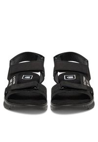 G-Star RAW - G-Star Raw Sandały ROY1-11 MI08 Czarny. Kolor: czarny. Materiał: nubuk, skóra