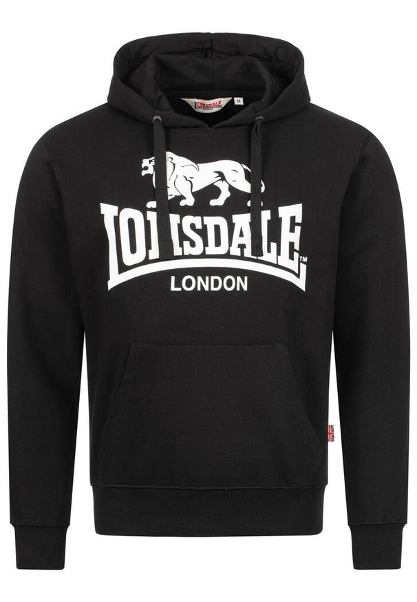 Bluza z kapturem Lonsdale Go Sport 2. Typ kołnierza: kaptur. Kolor: czarny