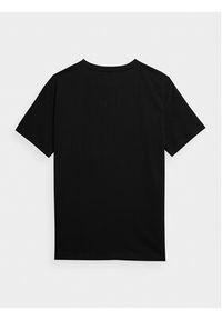 4f - 4F T-Shirt 4FAW23TTSHM0888 Czarny Regular Fit. Kolor: czarny. Materiał: bawełna #5