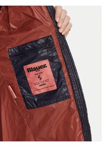 Blauer Płaszcz przejściowy 25WBLDK02069 Granatowy Regular Fit. Kolor: niebieski. Materiał: poliamid