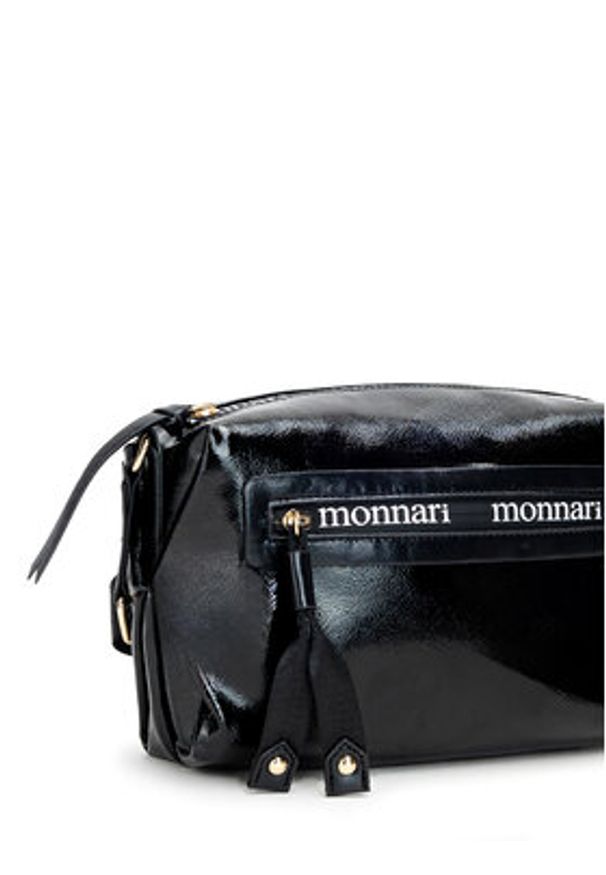 Monnari Torebka TORIMP0-24J-BAG4461-K020 Czarny. Kolor: czarny. Materiał: skórzane