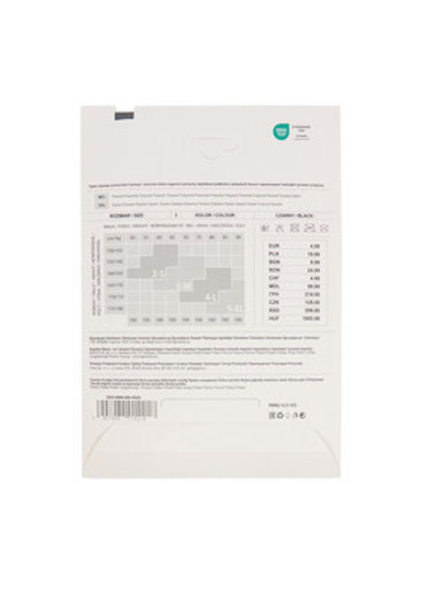 Nine West Rajstopy CEO-9WB-006-SS26 Czarny. Kolor: czarny. Materiał: poliamid, nylon