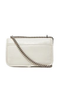 Calvin Klein Jeans Torebka Chain Mini Ew Flap LV04K3085G Écru. Materiał: skórzane #6