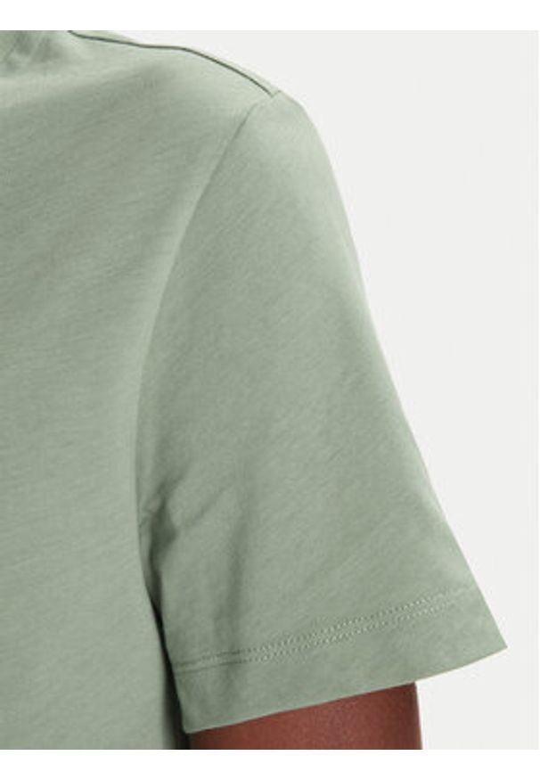 GANT - Gant T-Shirt Shield 4200200 Zielony Regular Fit. Kolor: zielony. Materiał: bawełna