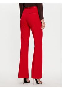 Imperial Spodnie materiałowe P3E9IAW Czerwony Flare Fit. Kolor: czerwony. Materiał: syntetyk #3