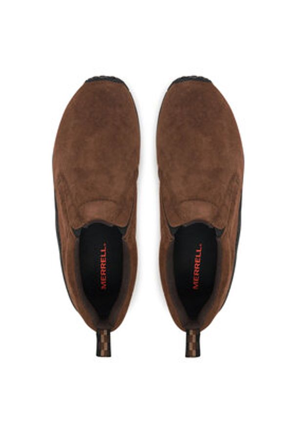 Merrell Półbuty Jungle Moc J65685 Brązowy. Kolor: brązowy. Materiał: skóra, zamsz
