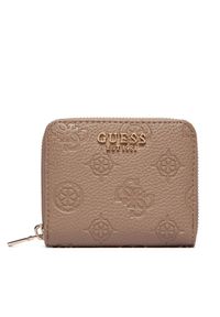 Guess Mały Portfel Damski Cresidia II Slg SWPD98 88137 Brązowy. Kolor: brązowy. Materiał: skóra