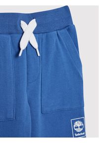 Timberland Spodnie dresowe T24B79 S Niebieski Regular Fit. Kolor: niebieski. Materiał: bawełna #3