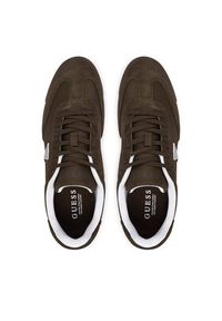 Guess Sneakersy FMTDAS SUE12 Brązowy ciemny. Kolor: brązowy. Materiał: materiał #4