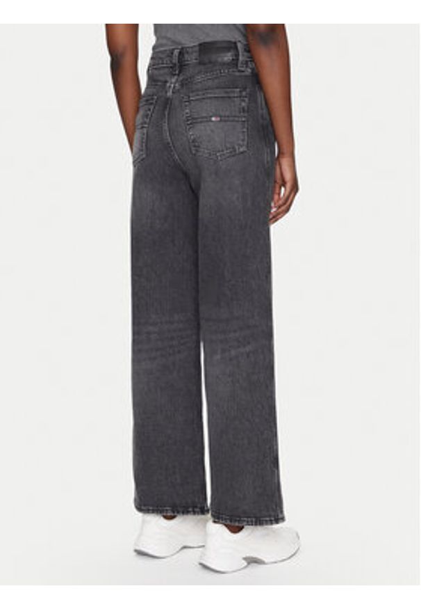 Tommy Jeans Jeansy Claire DW0DW20660 Szary Wide Leg. Kolor: szary