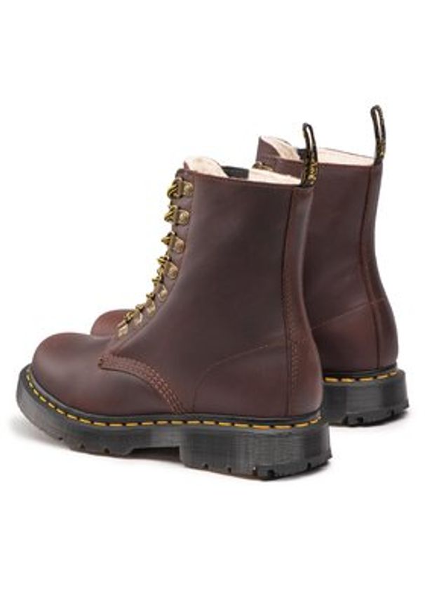 Dr. Martens Glany 1460 Pascal 27007201 Brązowy. Kolor: brązowy. Materiał: skóra