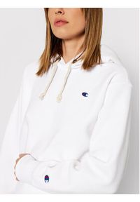 Champion Bluza Cropped 114613 Biały Custom Fit. Kolor: biały. Materiał: bawełna #2