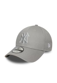 Czapki New Era Model New York Yankees Mlb Outline 9forty Kolor Szary. Kolor: szary. Materiał: tkanina