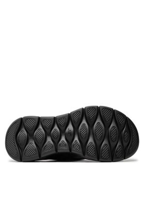 skechers - Skechers Japonki Go Walk Flex Sandal-Vallejo 229202/BBK Czarny. Kolor: czarny