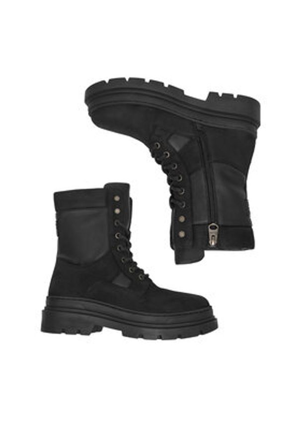 G-Star RAW - G-Star Raw Trzewiki CEO-WI45-VR-3400-02 Czarny. Kolor: czarny. Materiał: skóra