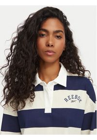 Reebok Polo Sabina RK25695CCW Beżowy jasny Relaxed Fit. Typ kołnierza: polo. Kolor: beżowy. Materiał: bawełna #2