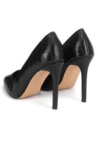 Jenny Fairy Szpilki WYL3616-2 Czarny. Kolor: czarny. Materiał: skóra. Obcas: na szpilce #7