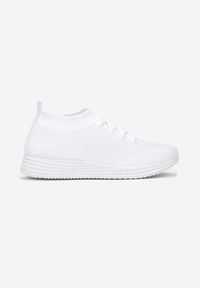 Born2be - Białe Buty Sportowe Marza. Nosek buta: okrągły. Kolor: biały. Materiał: materiał. Szerokość cholewki: normalna #2