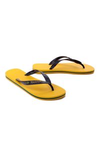 Ipanema - IPANEMA Clas Brasil II AD 80415 yellow/black, klapki japonki damskie. Kolor: żółty