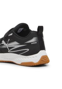 Puma - Buty do sportów halowych Varion II PUMA Black Cool Light Gray Gum Beige. Kolor: wielokolorowy, szary, beżowy, czarny. Materiał: guma