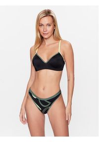 Sloggi Góra od bikini 10214647 Czarny. Kolor: czarny. Materiał: syntetyk