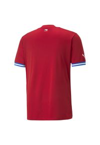 Puma - Czech Republic Home 22/23 Replika koszulki męskiej PUMA Chili Pepper Red. Kolor: czerwony