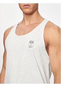 Jack & Jones - Jack&Jones Tank top Jormarbella 12256151 Szary Regular Fit. Kolor: szary. Materiał: bawełna