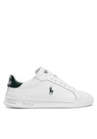 Polo Ralph Lauren Sneakersy Hrt Ct II 809829824004 Biały. Kolor: biały. Materiał: skóra #3