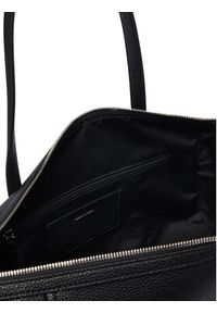 Calvin Klein Torebka Emblem Hw Pebble Doctor Shoulder LV04F3614G Czarny. Kolor: czarny. Materiał: skórzane #3