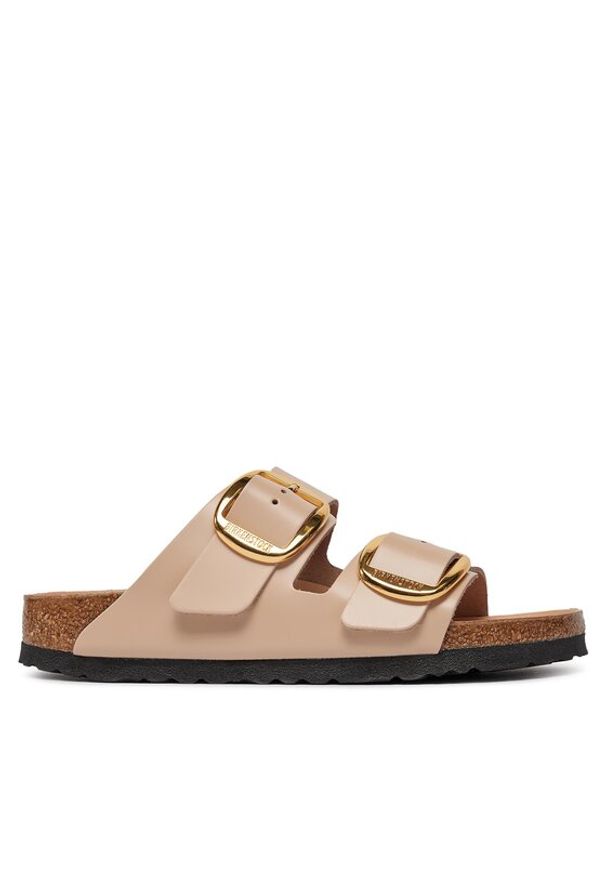 Birkenstock Klapki Arizona 1026553 Różowy. Kolor: różowy. Materiał: skóra