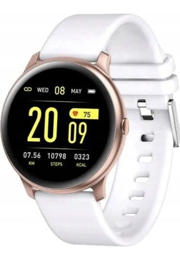 Smartwatch Rubicon RNCE40 Pro Biały (rubicon_20210722143032). Rodzaj zegarka: smartwatch. Kolor: biały