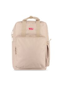 Levi's® Plecak 235268-208-96 Beżowy. Kolor: beżowy. Materiał: materiał