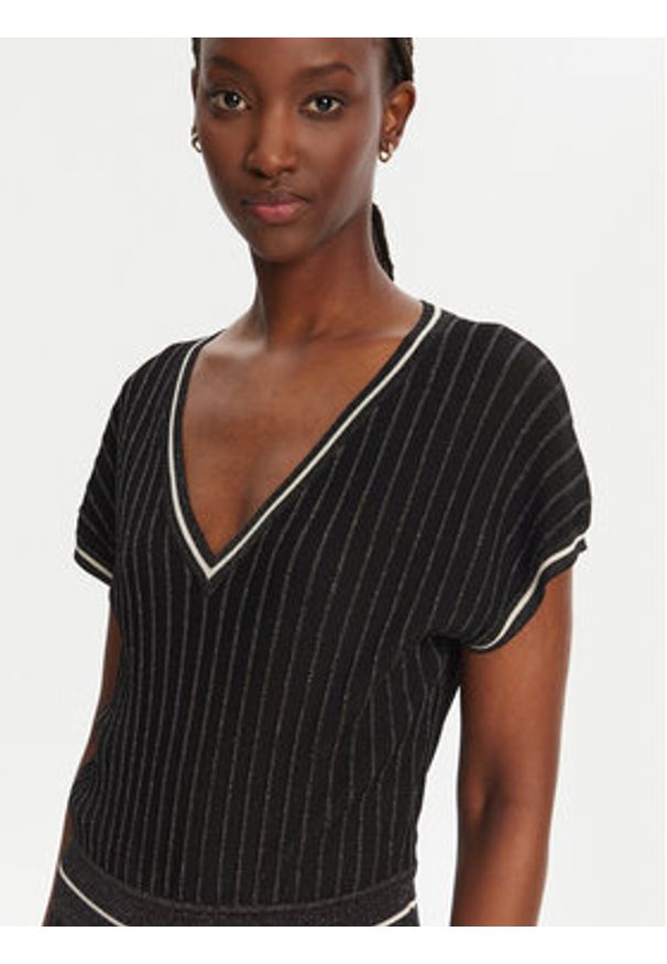 Liu Jo Sport Kombinezon TA5213 MS014 Czarny Regular Fit. Kolor: czarny. Materiał: wiskoza. Styl: sportowy