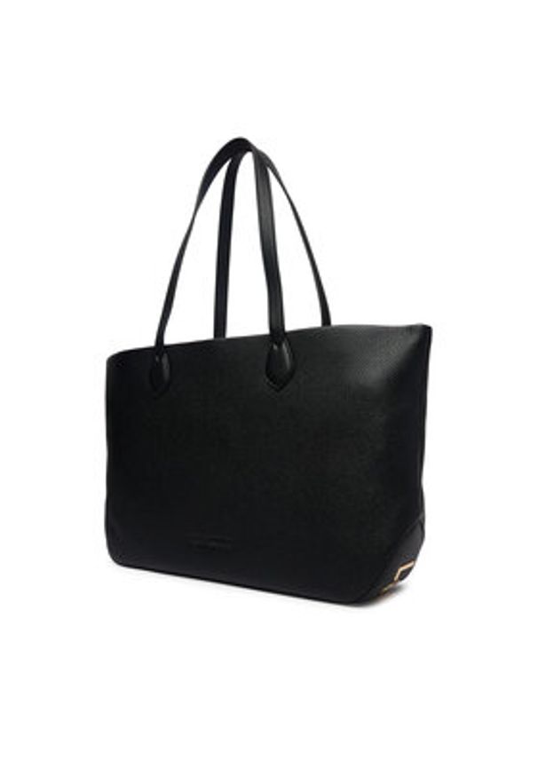 Love Moschino - LOVE MOSCHINO Torebka JC4121PP1OLT0000 Czarny. Kolor: czarny. Materiał: skórzane