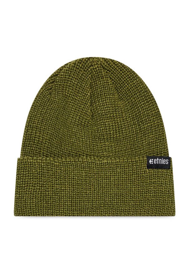 Etnies Czapka Warehouse Beanie 4140001280 Zielony. Kolor: zielony. Materiał: materiał