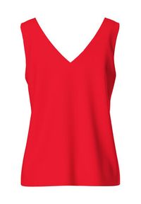 Pieces Top Franan 17146424 Czerwony Regular Fit. Kolor: czerwony. Materiał: syntetyk #6