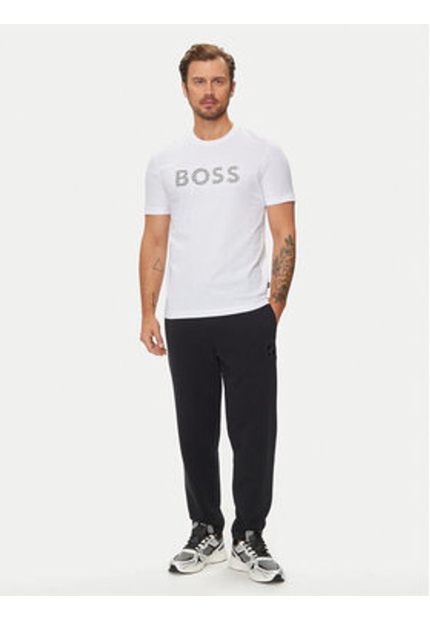 BOSS - Boss T-Shirt C-Thompson 06 50521520 Biały Regular Fit. Kolor: biały. Materiał: bawełna