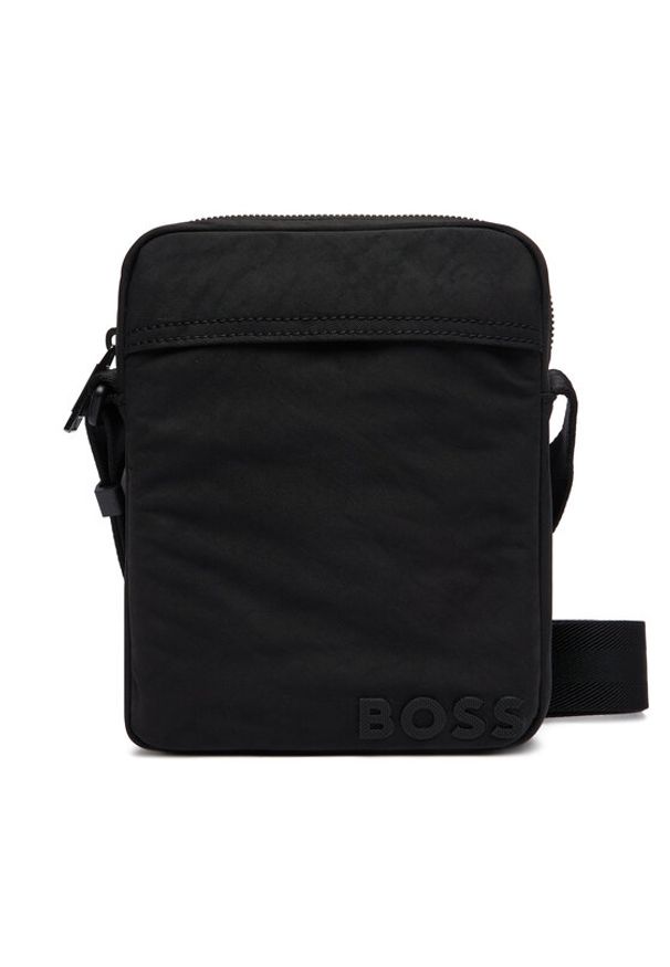 BOSS Saszetka 50558163 Czarny. Kolor: czarny. Materiał: materiał