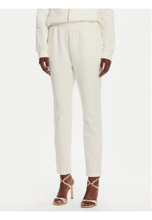 Liu Jo Sport Dres TA5233 FS090 Biały Regular Fit. Kolor: biały. Materiał: bawełna